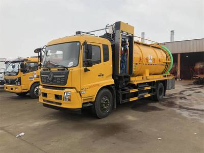 國(guó)六東風(fēng)分離吸污車，隨州疏通車專業(yè)解決方案，支持分期助力環(huán)衛(wèi)事業(yè)